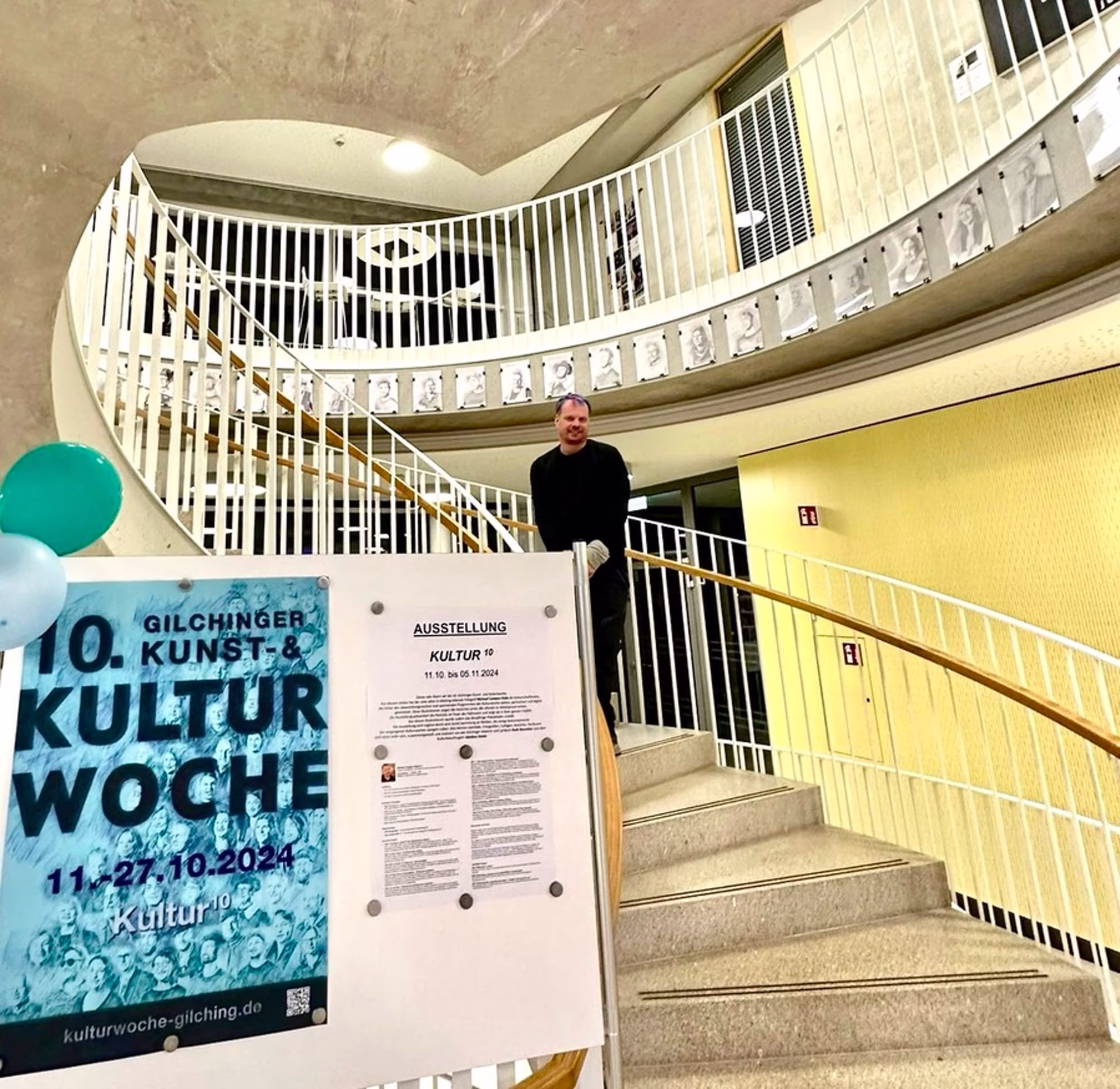 KULTURWOCHE GILCHING 2024 AUSSTELLUNG PORTRAITS