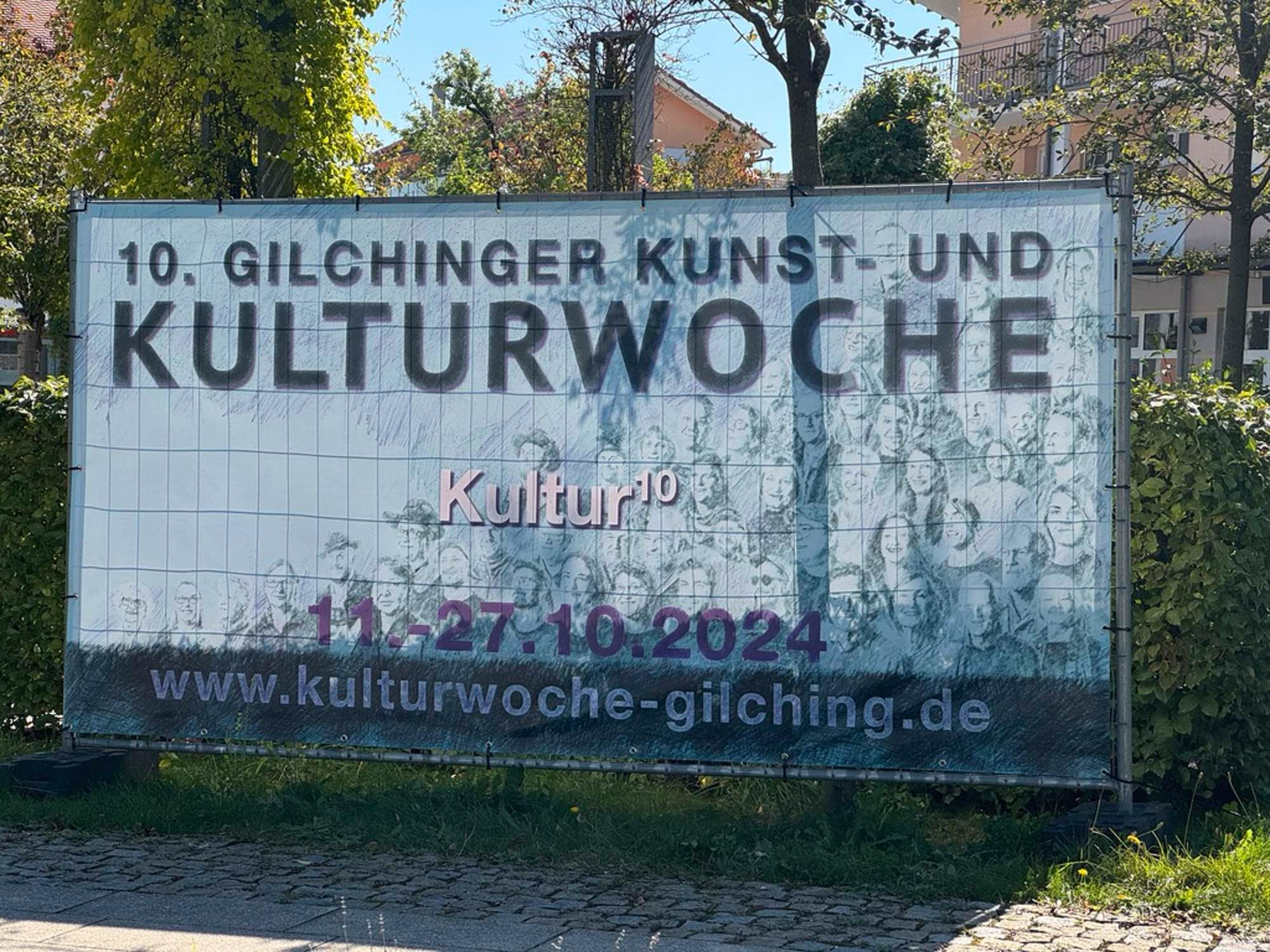 KULTURWOCHE GILCHING 2024 BAUZAUN