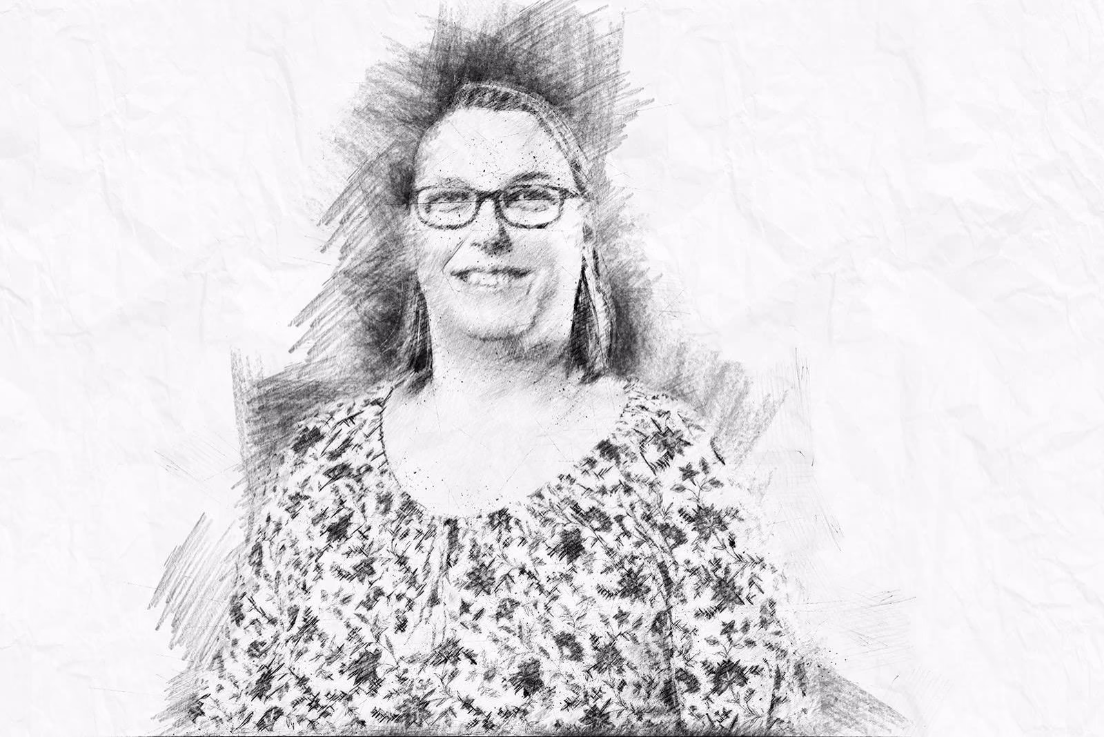 PORTRAIT SKIZZIERT 001