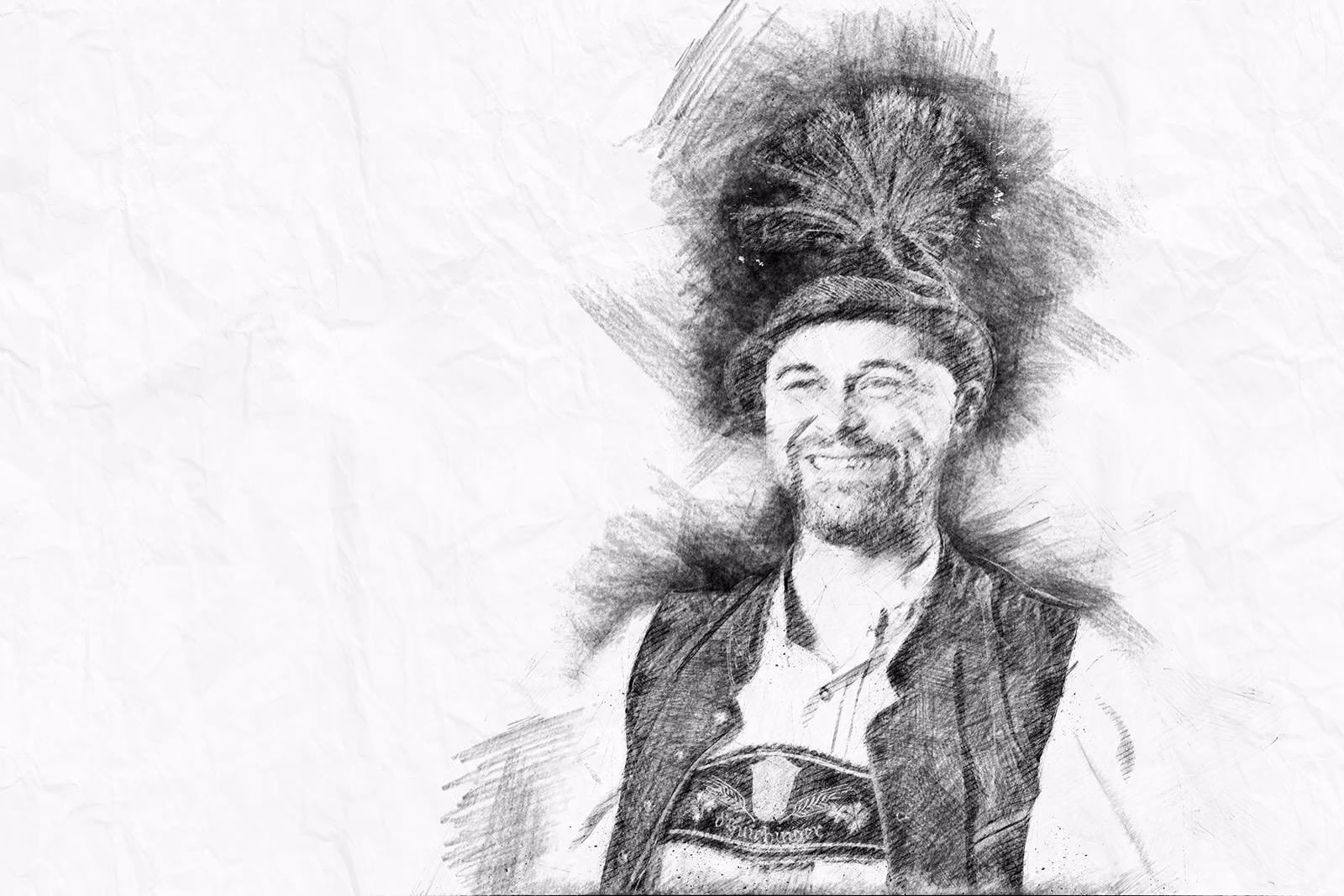 PORTRAIT SKIZZIERT 002