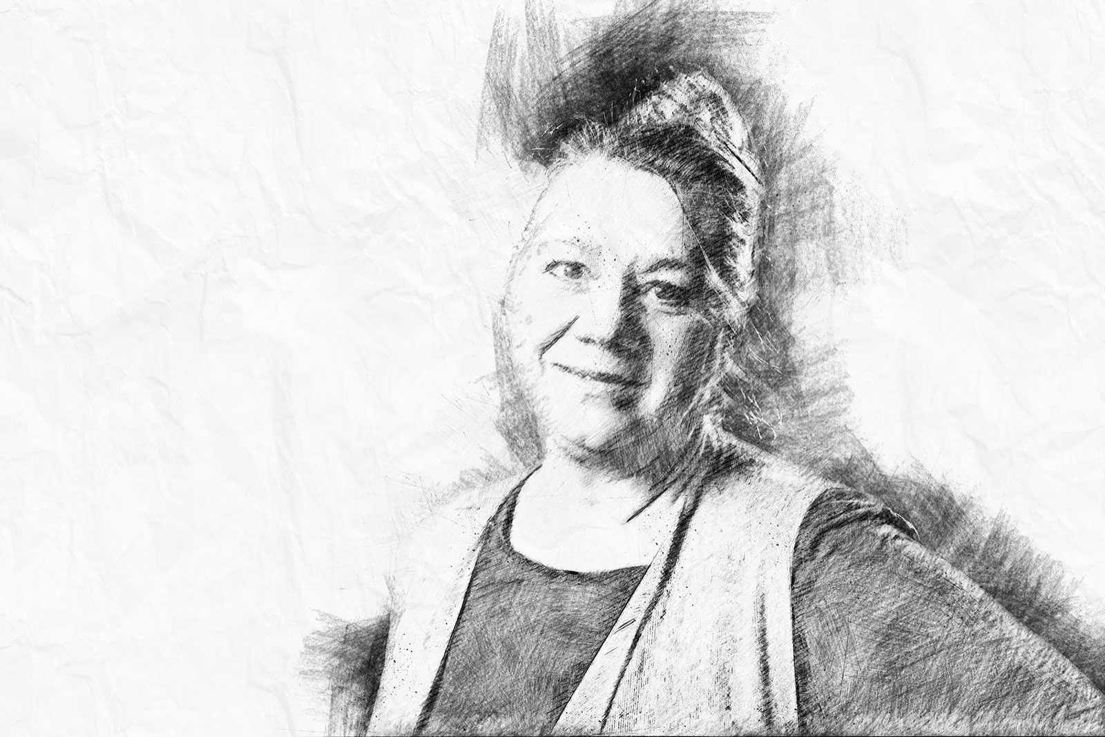 PORTRAIT SKIZZIERT 005