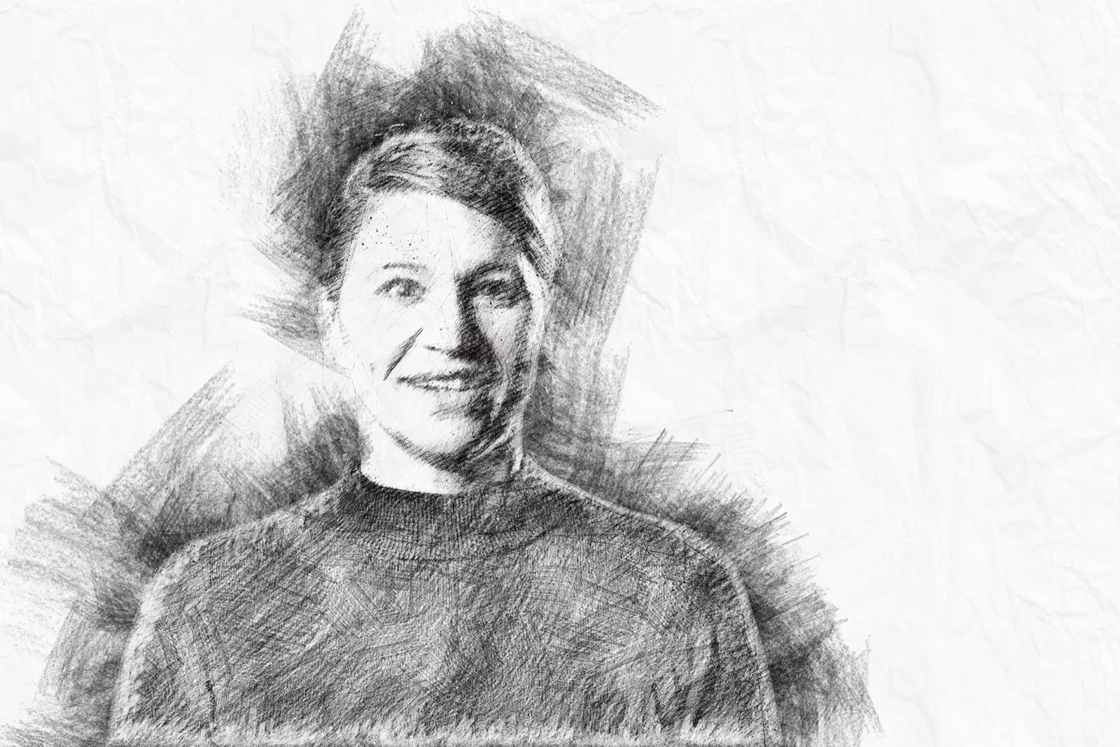 PORTRAIT SKIZZIERT 022