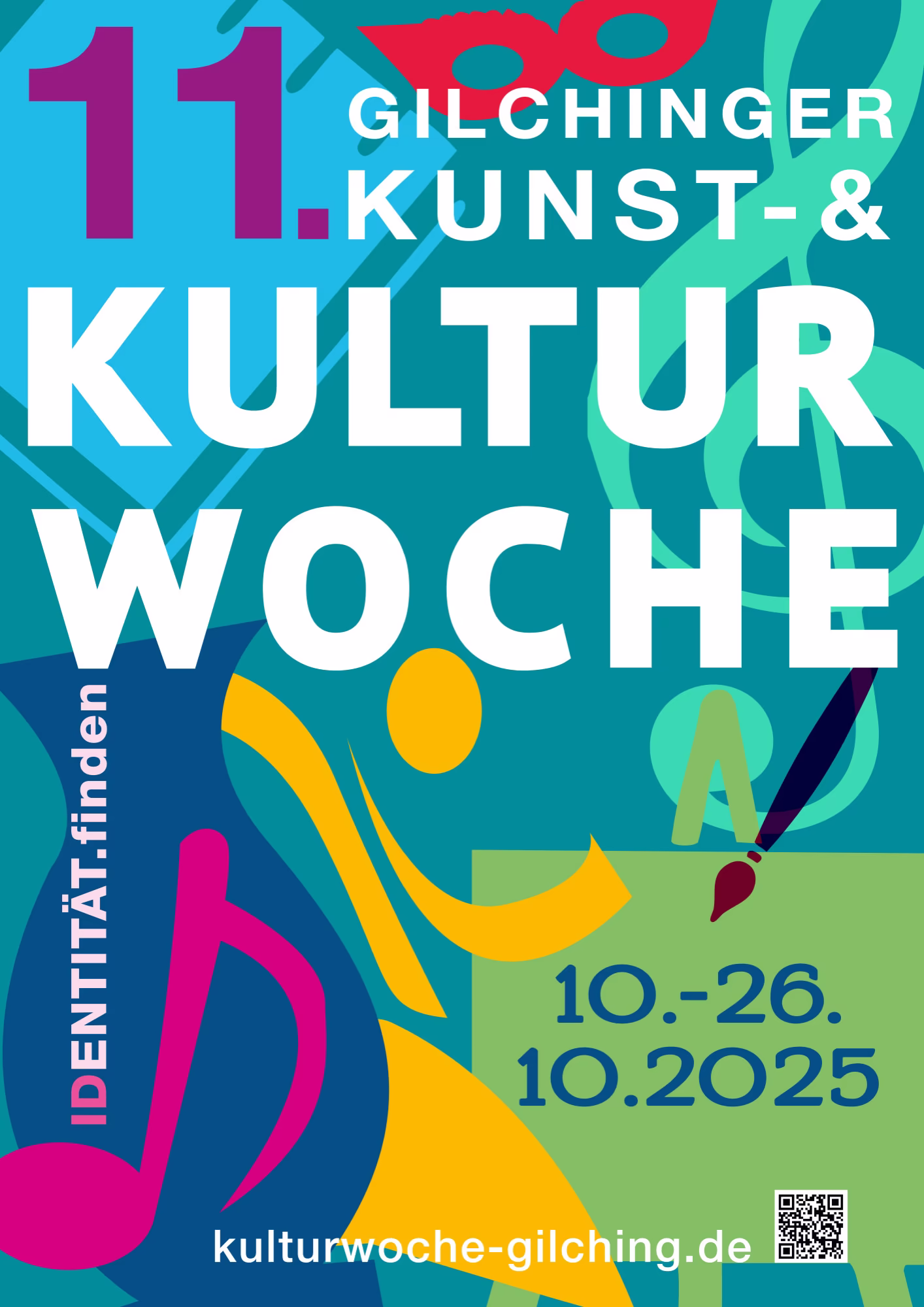 Poster für KuKuWo 2025 – Kulturwoche Gilching